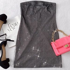 NWT Shimmery Party Tube Dress